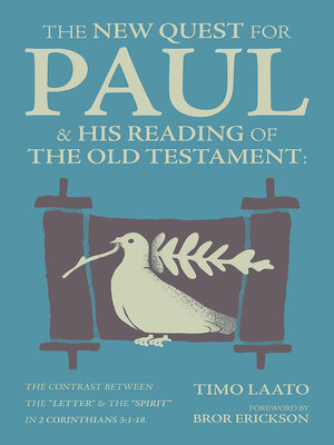 cover image of The New Quest for Paul and His Reading of the Old Testament